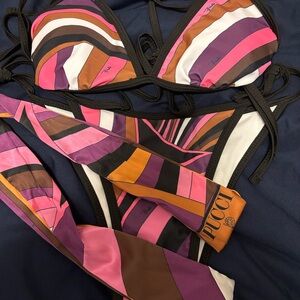 Multicolor Bikini Set